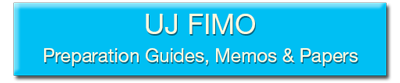 UJ FIMO Study Guides